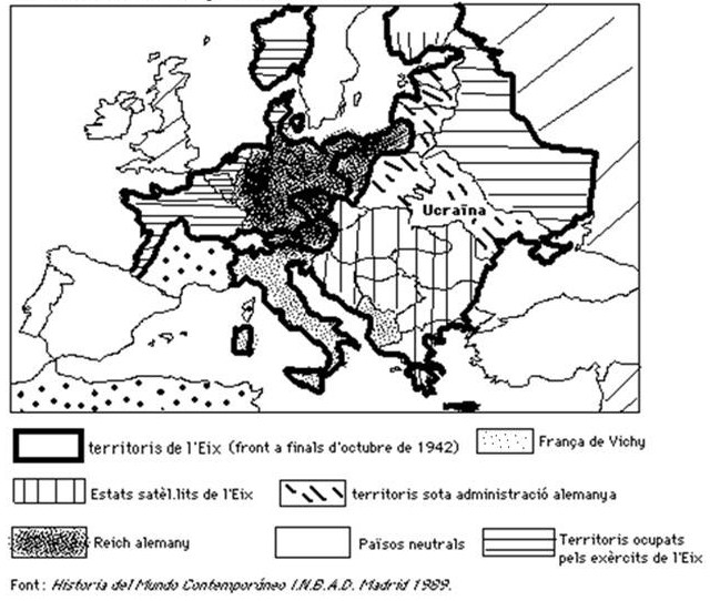 mapa d'Europa